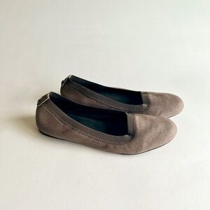 Stuart Weitzman Brown Genuine Leather Ballet Flats size 8.5